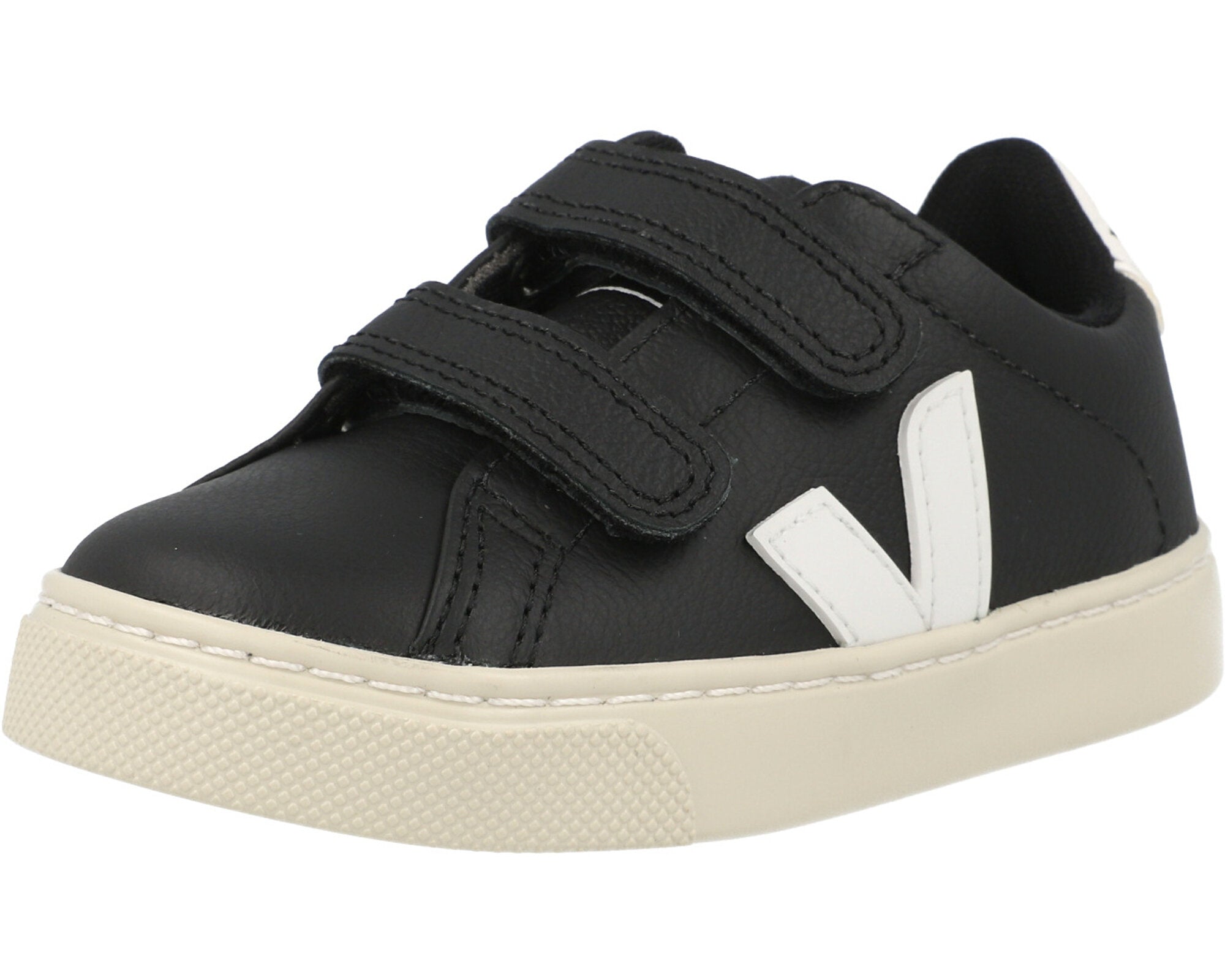 Veja Esplar Black Leather Shoes