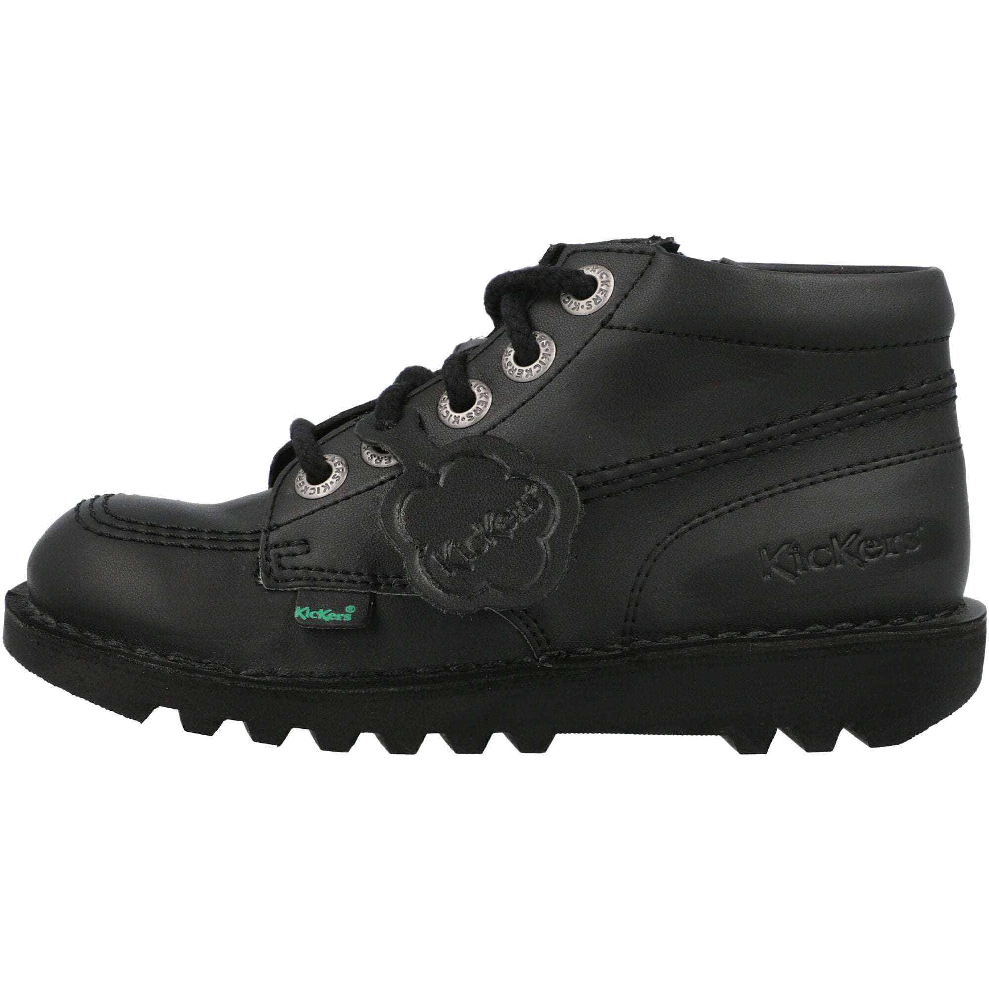 Kickers Kick Hi Vegan J Black Boots