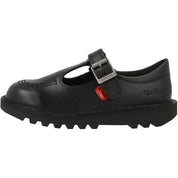 Kickers Kick T Black T-bar Shoes