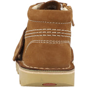 Kickers Kick Hi Zip I Tan Boots