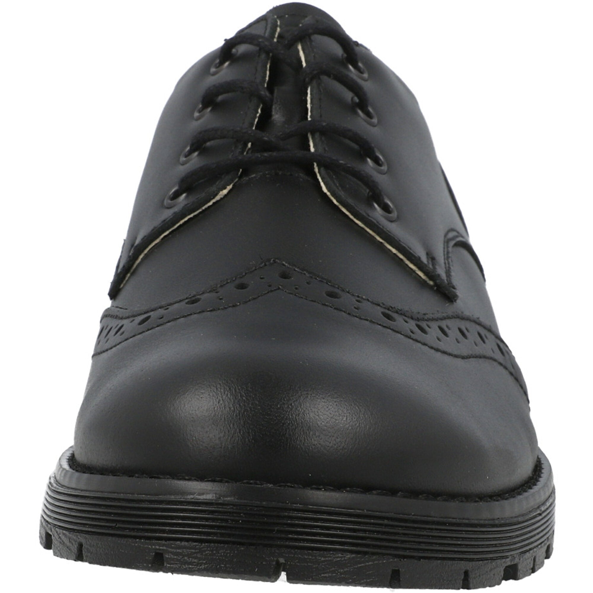 Froddo Charlie Black Leather Brogues