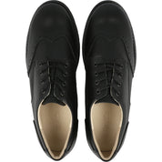 Froddo Charlie Black Leather Brogues