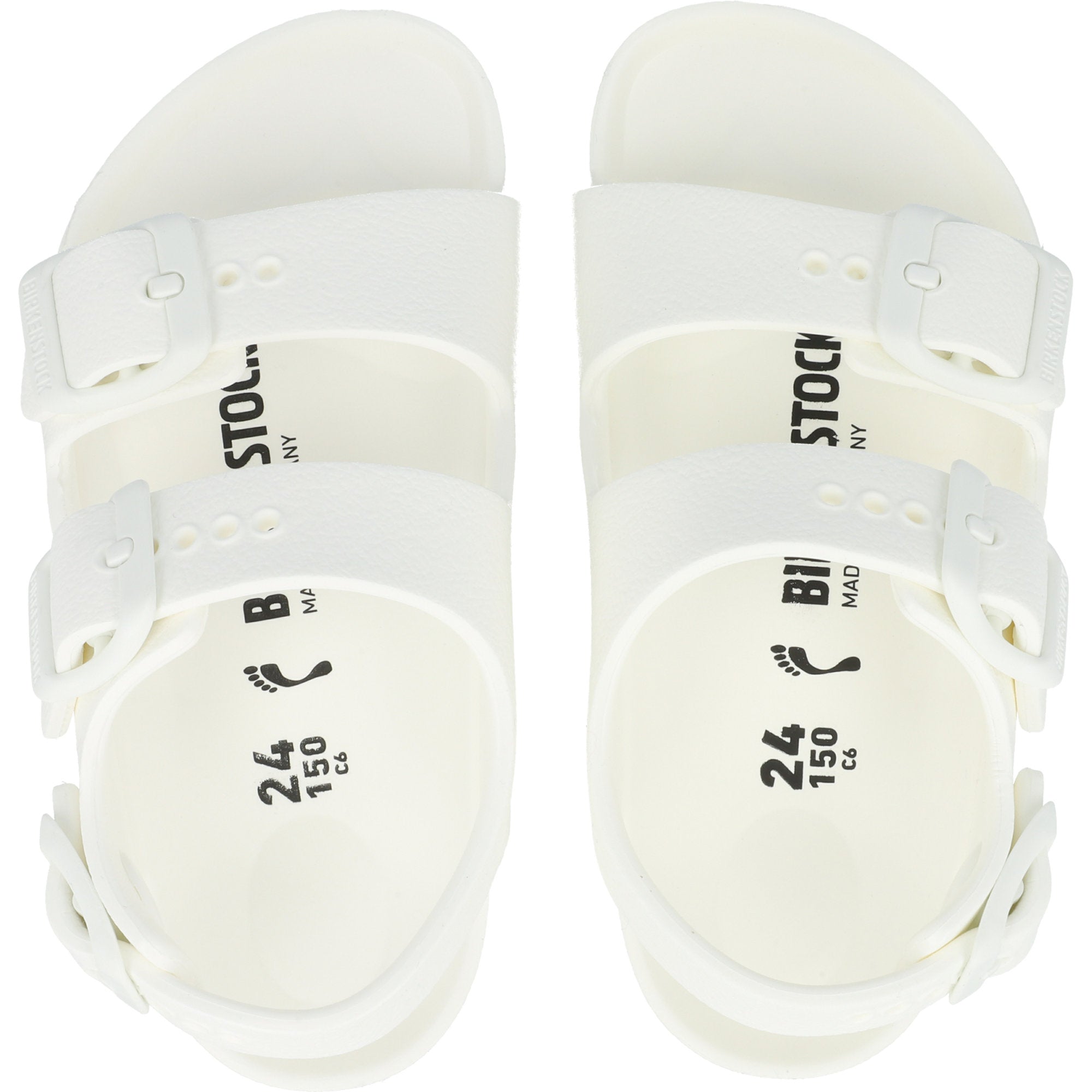 Birkenstock Milano Kids White Sandals