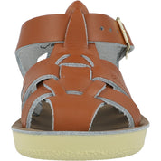 Salt-Water Sun-San Shark Tan Sandals