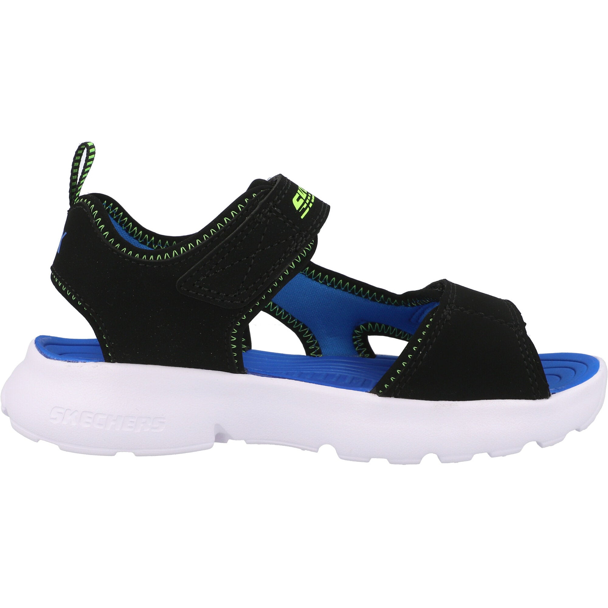 Skechers Razor Splash Black Sandals