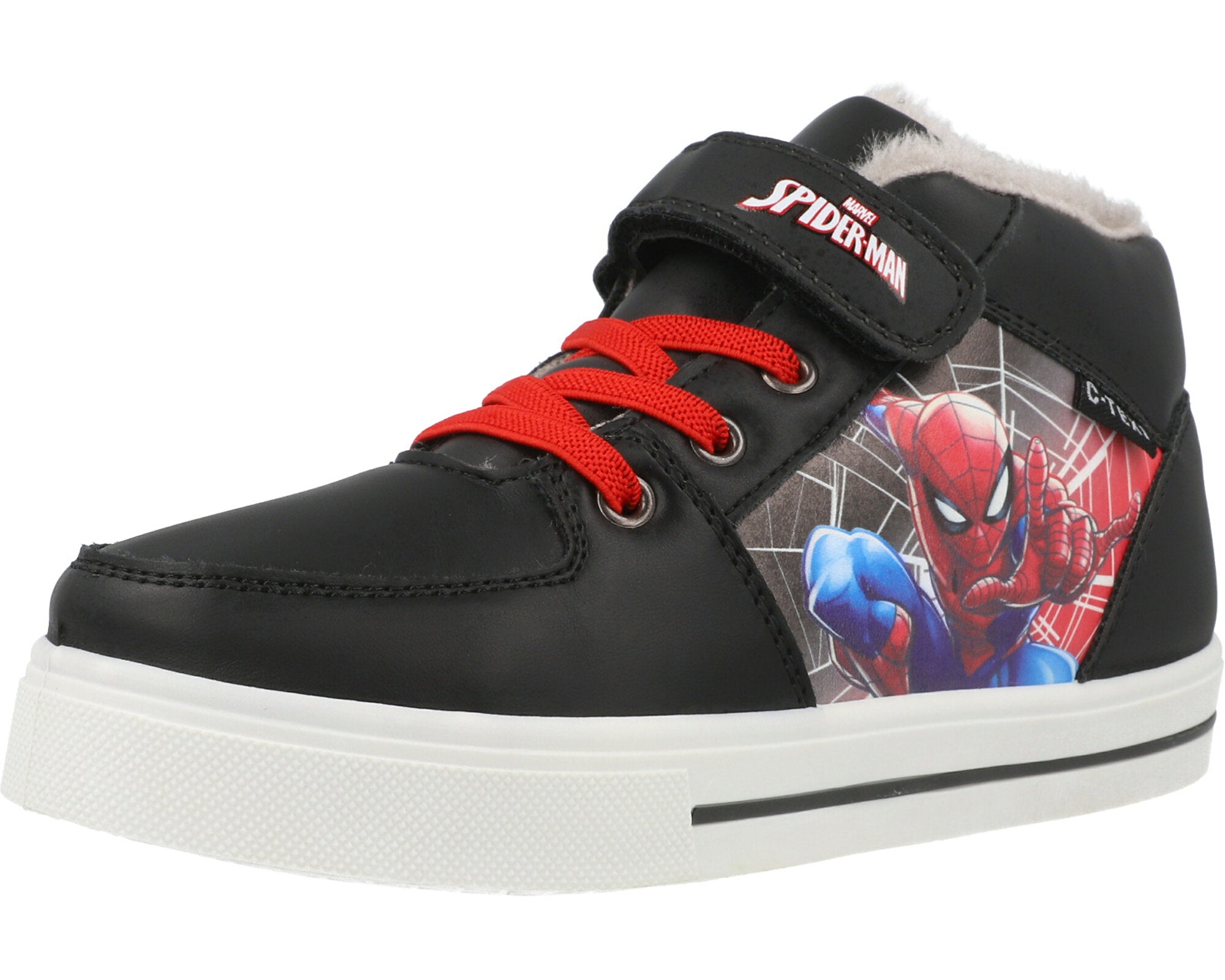 Spiderman Black High Tops