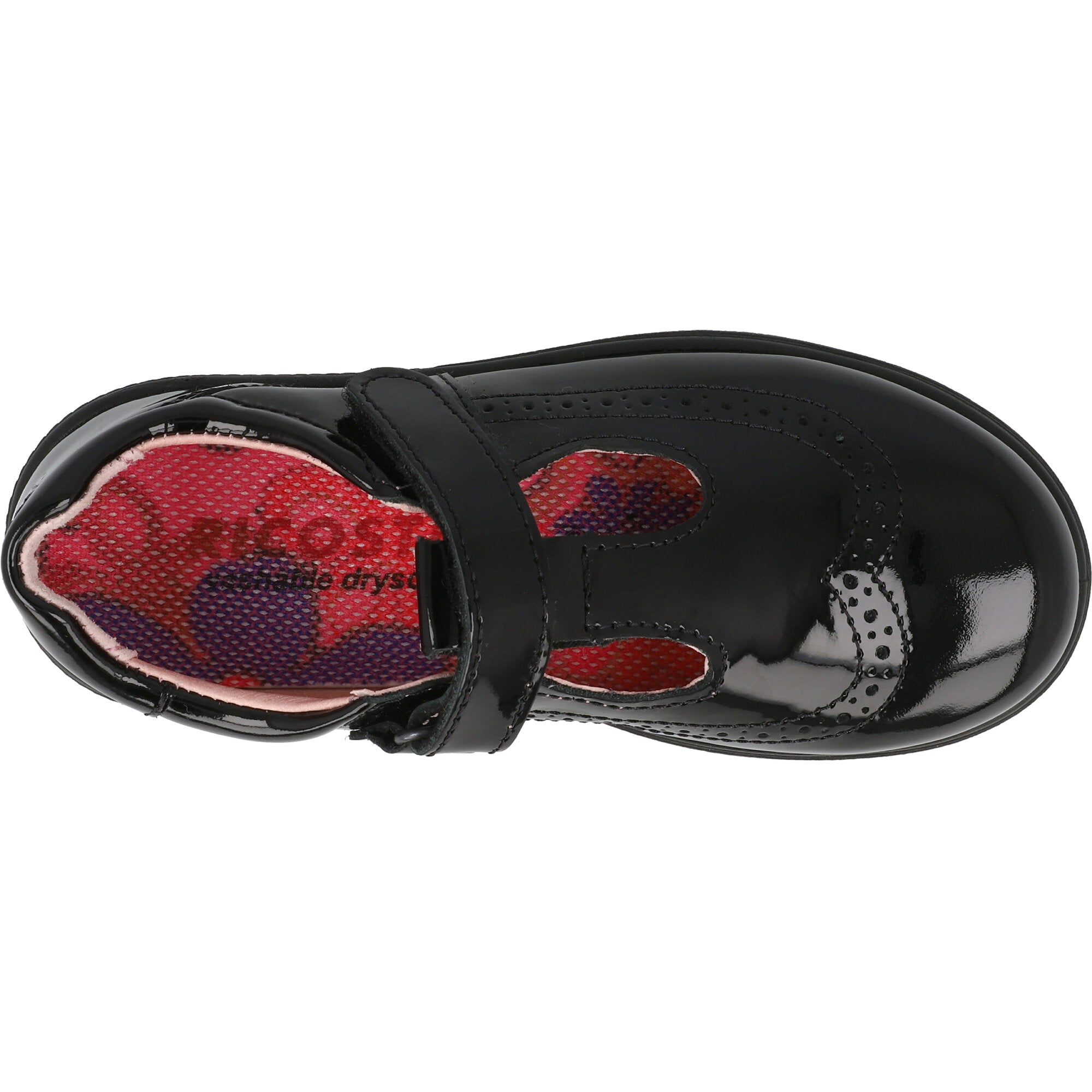 Ricosta Amanda Black T-Bar Shoes