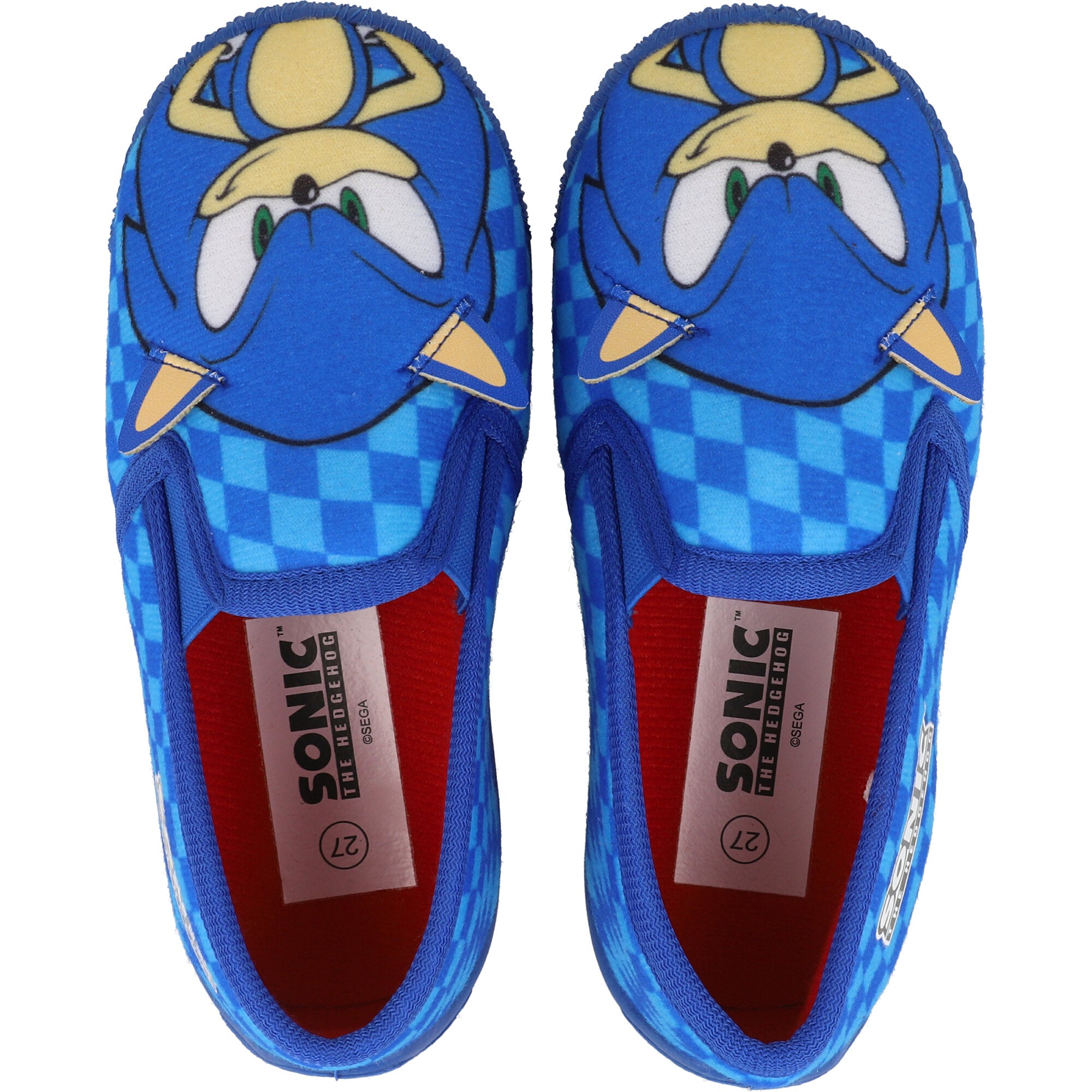 Sonic the Hedgehog Blue Slippers