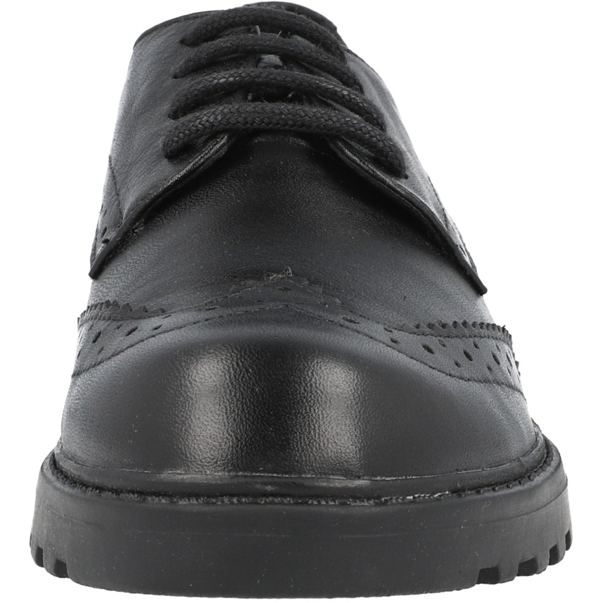 Geox Casey Black Leather Shoes