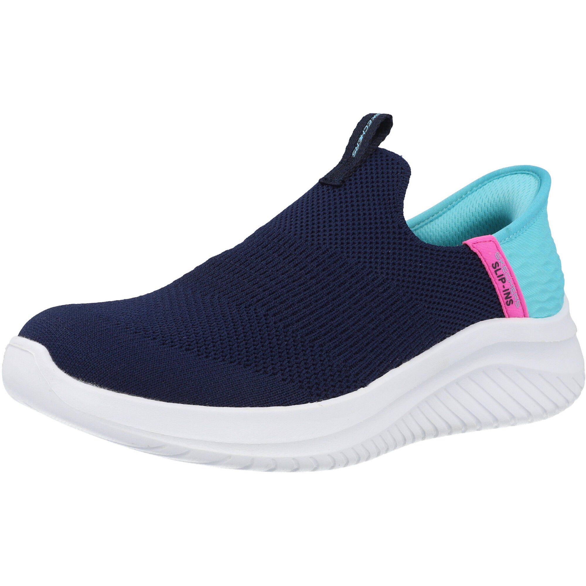 Skechers Ultra Flex Navy Slip-ons