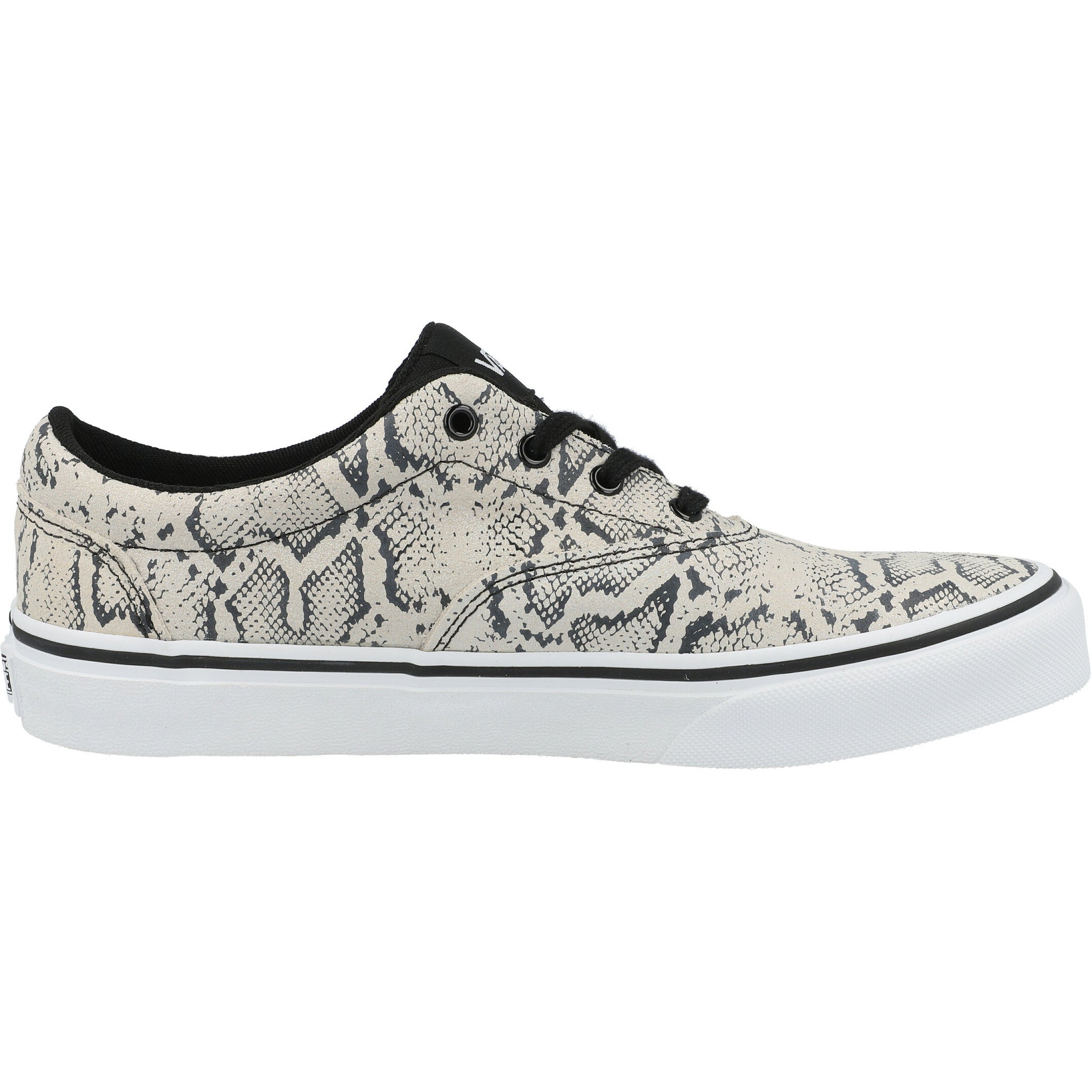 Vans Doheny Black Metallic Snake Trainers