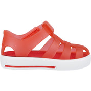 Igor Star Transparent Red Sandals