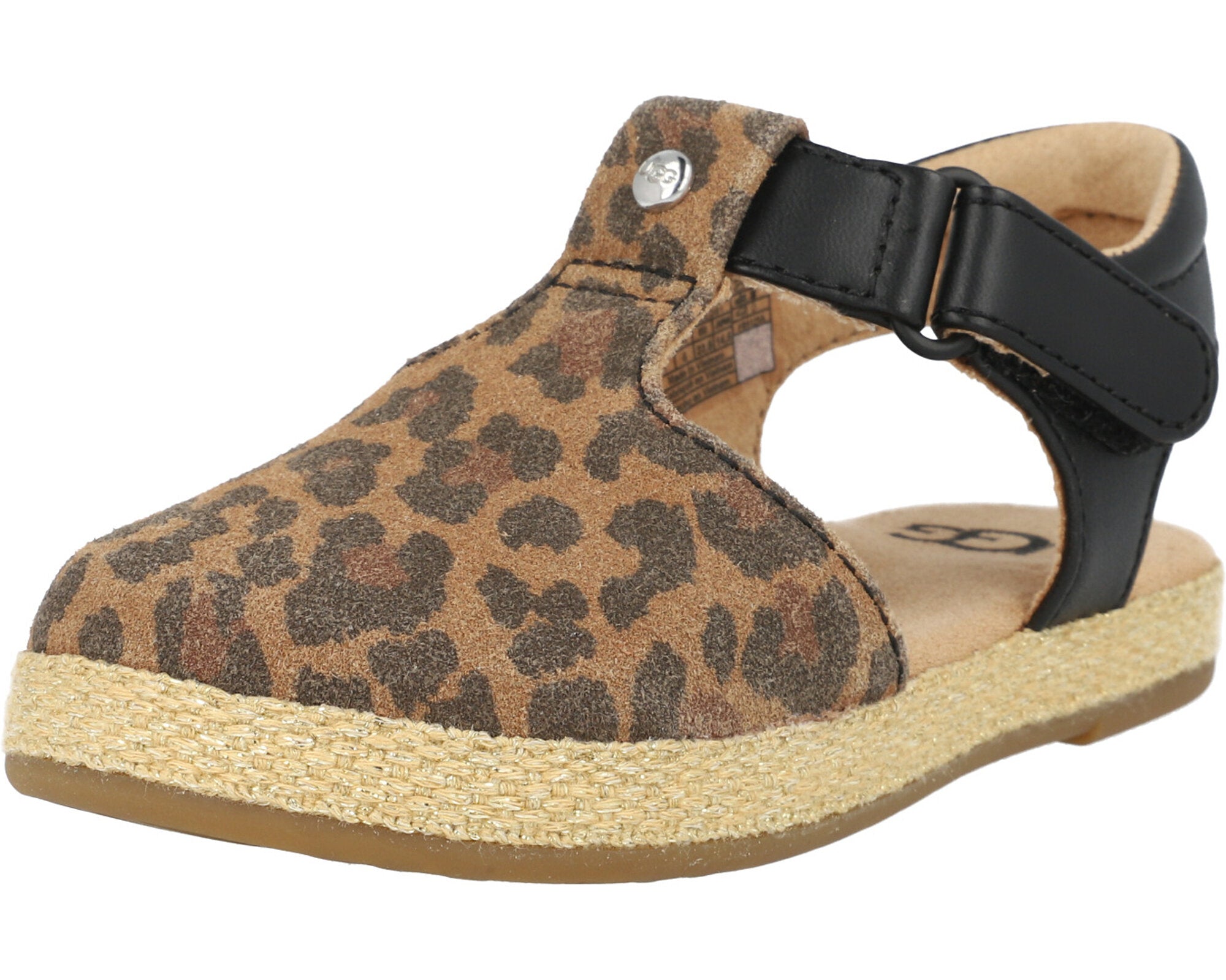 UGG Emmery Leopard Tan Sandals