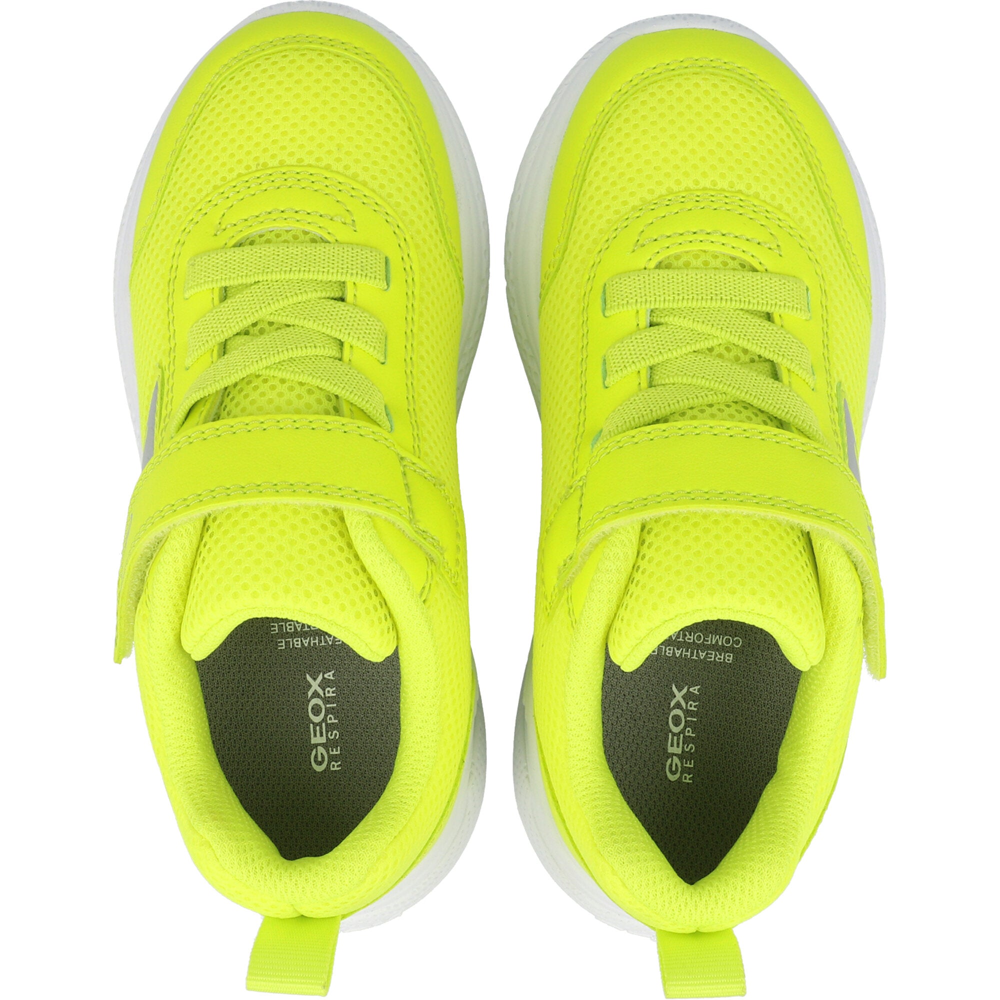 Geox Sprintye Fluo Green Sneakers