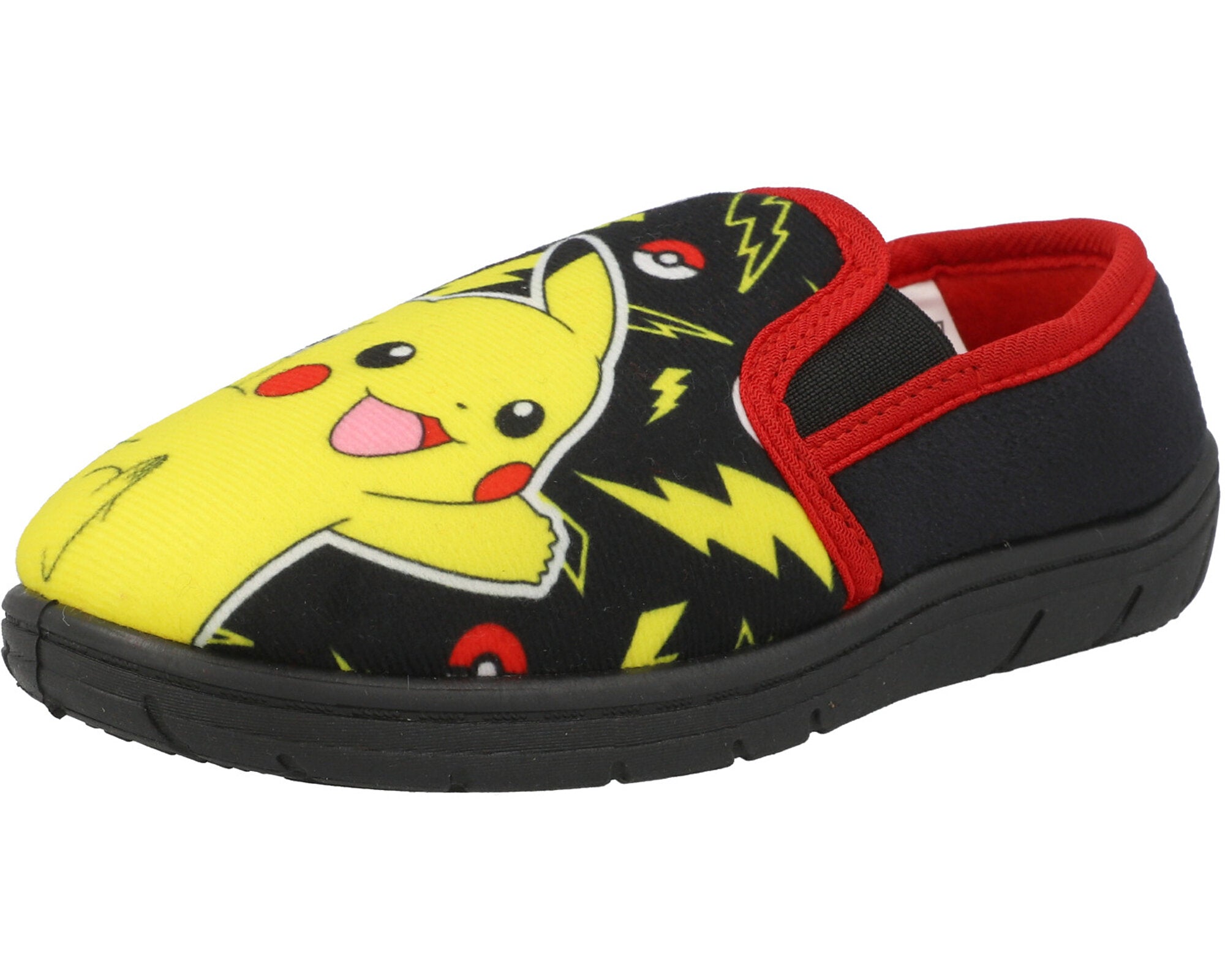 Pokémon Garrison Black Slippers