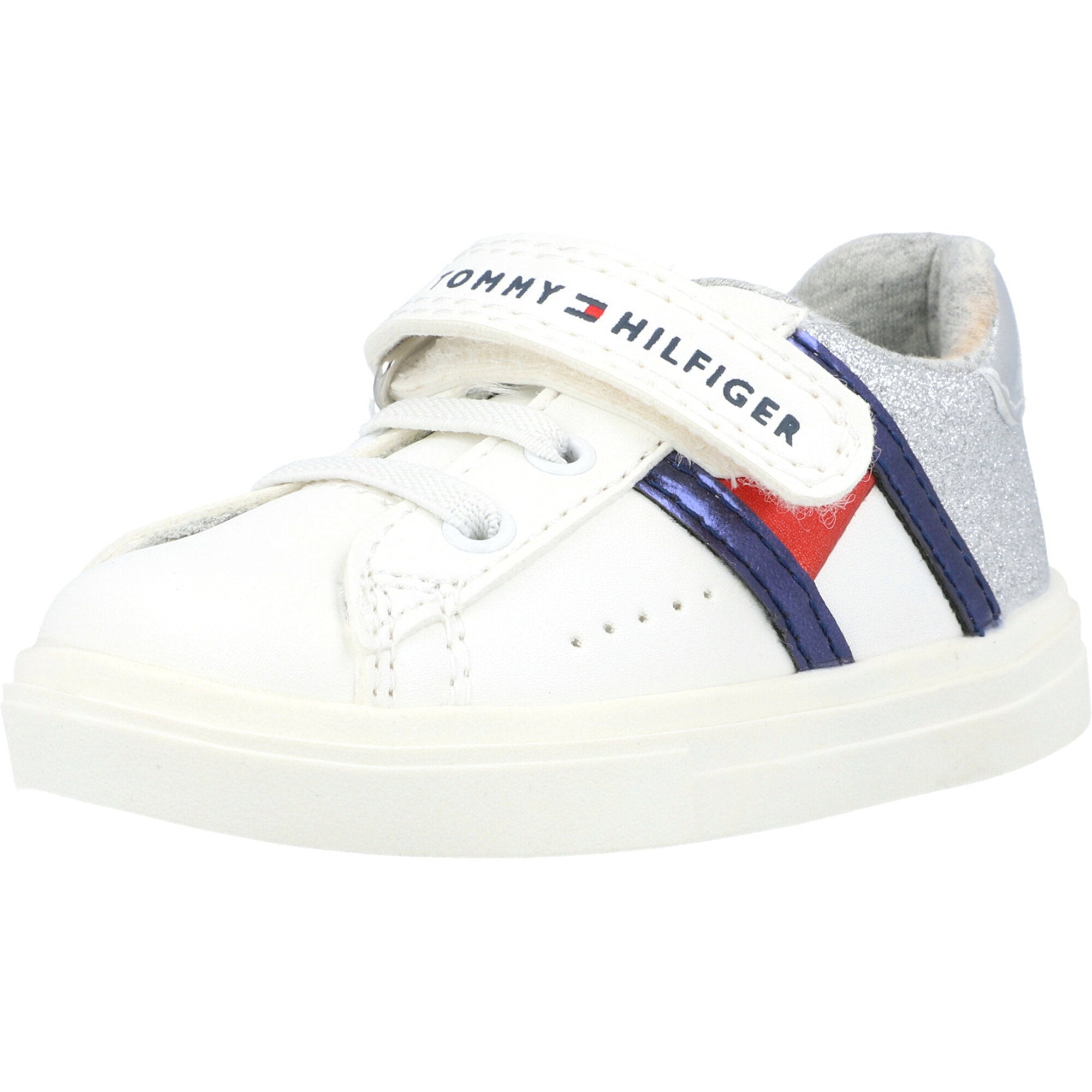 Tommy Hilfiger White Sparkle Trainers