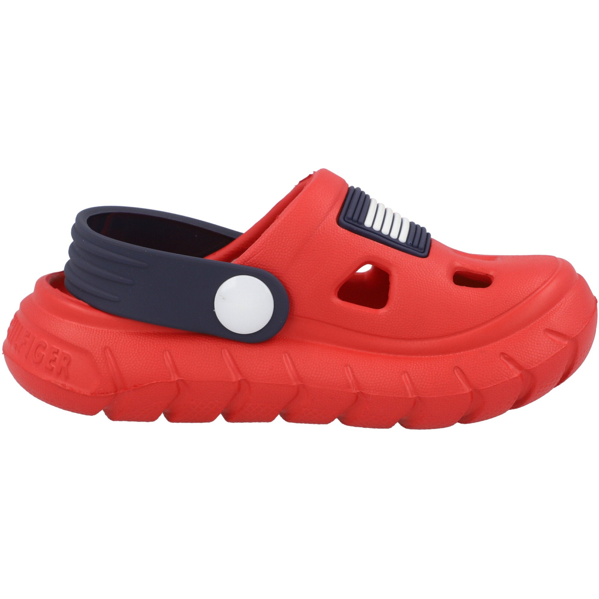 Tommy Hilfiger Red Comfy Sandals