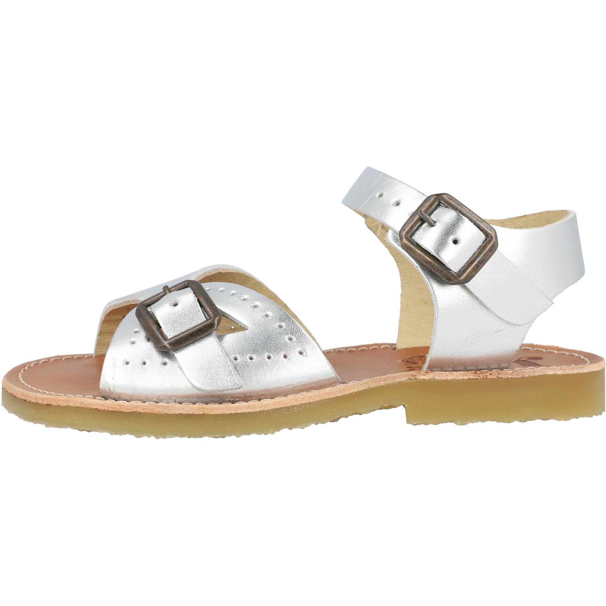 Young Soles Pearl Silver Sandals