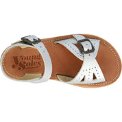 Young Soles Pearl Silver Sandals