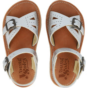 Young Soles Pearl Silver Sandals