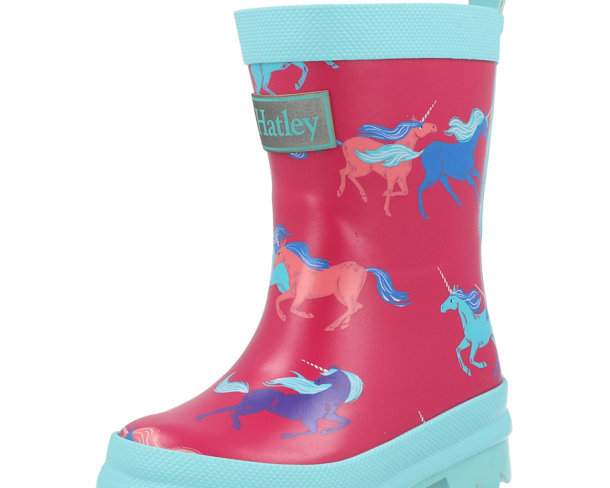 Hatley Shiny Pink Rain Boots