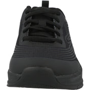 Skechers Microspec Black Trainers