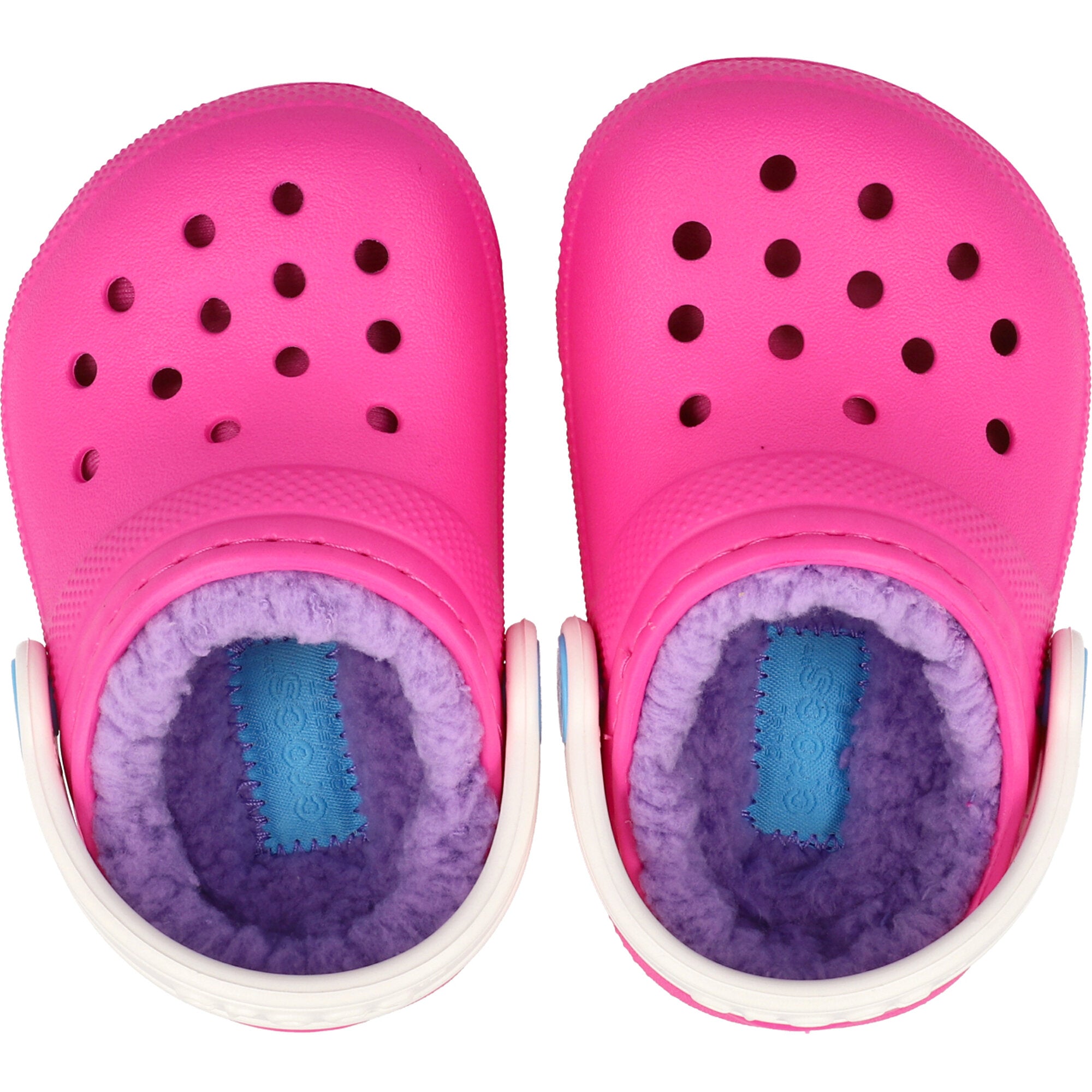 Crocs Kids Classic Lined Clog Pink