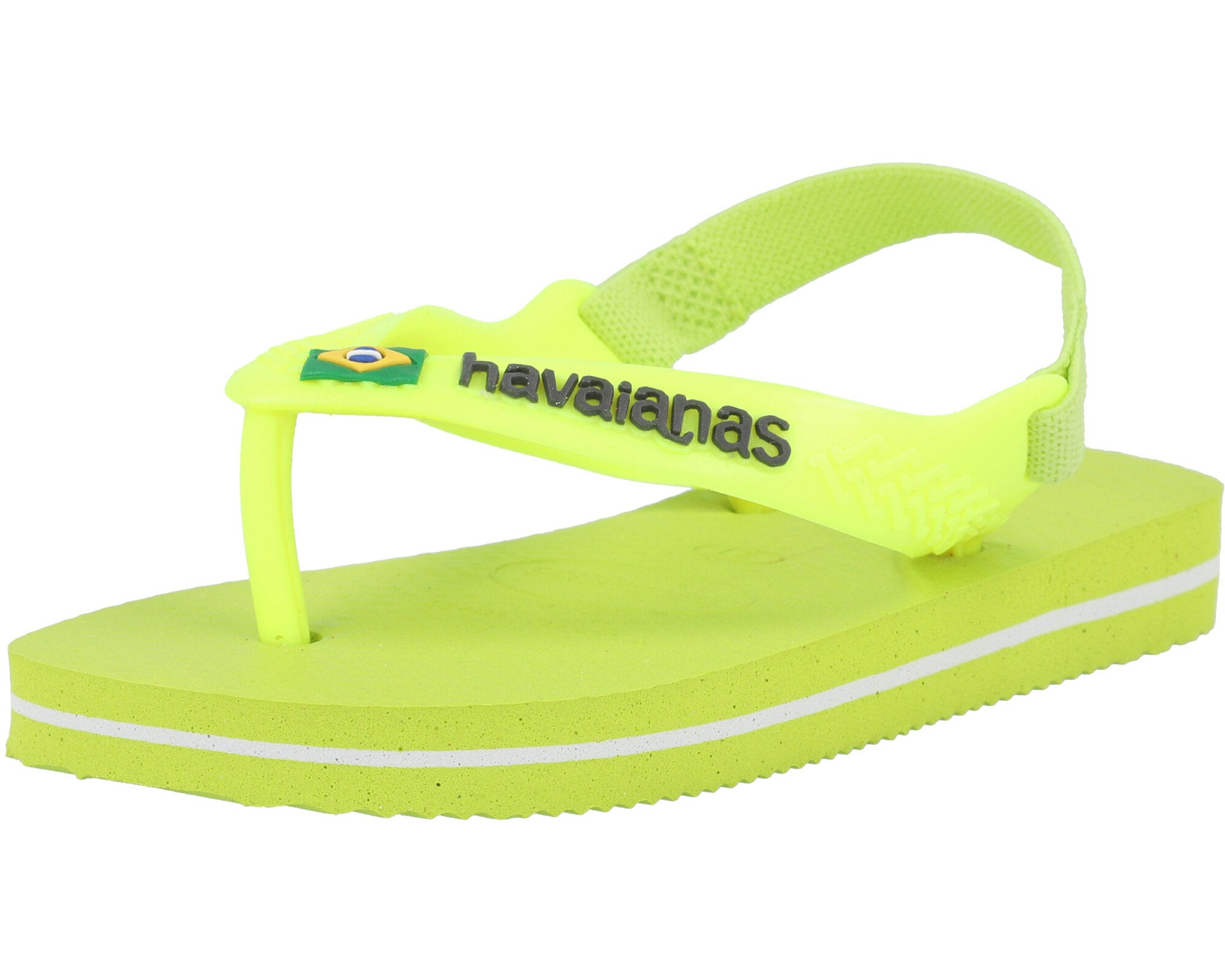 Havaianas Baby Brasil Logo II Galactic Green Flip-Flops