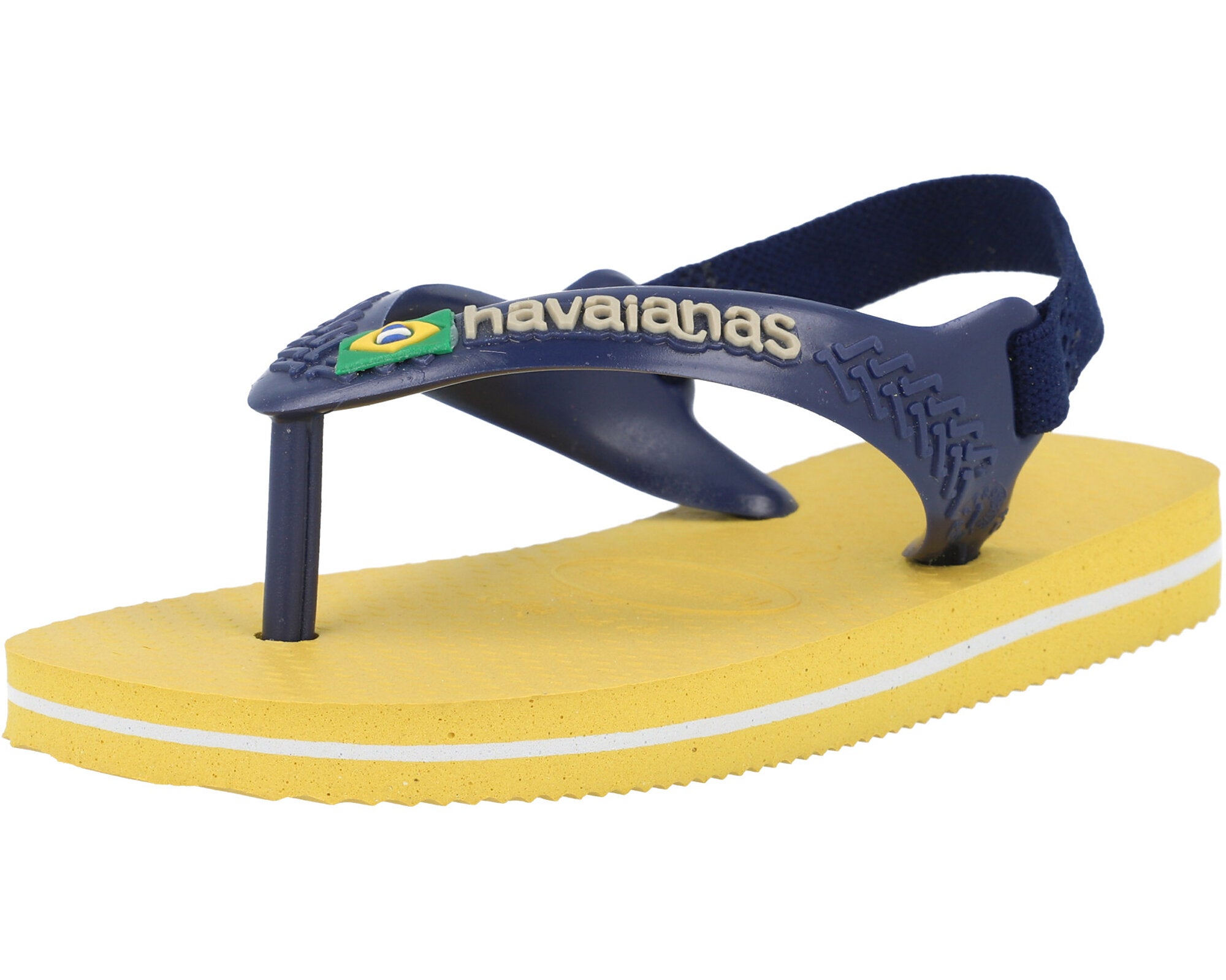 Havaianas Baby Brasil Logo Gold Yellow Flip-Flops