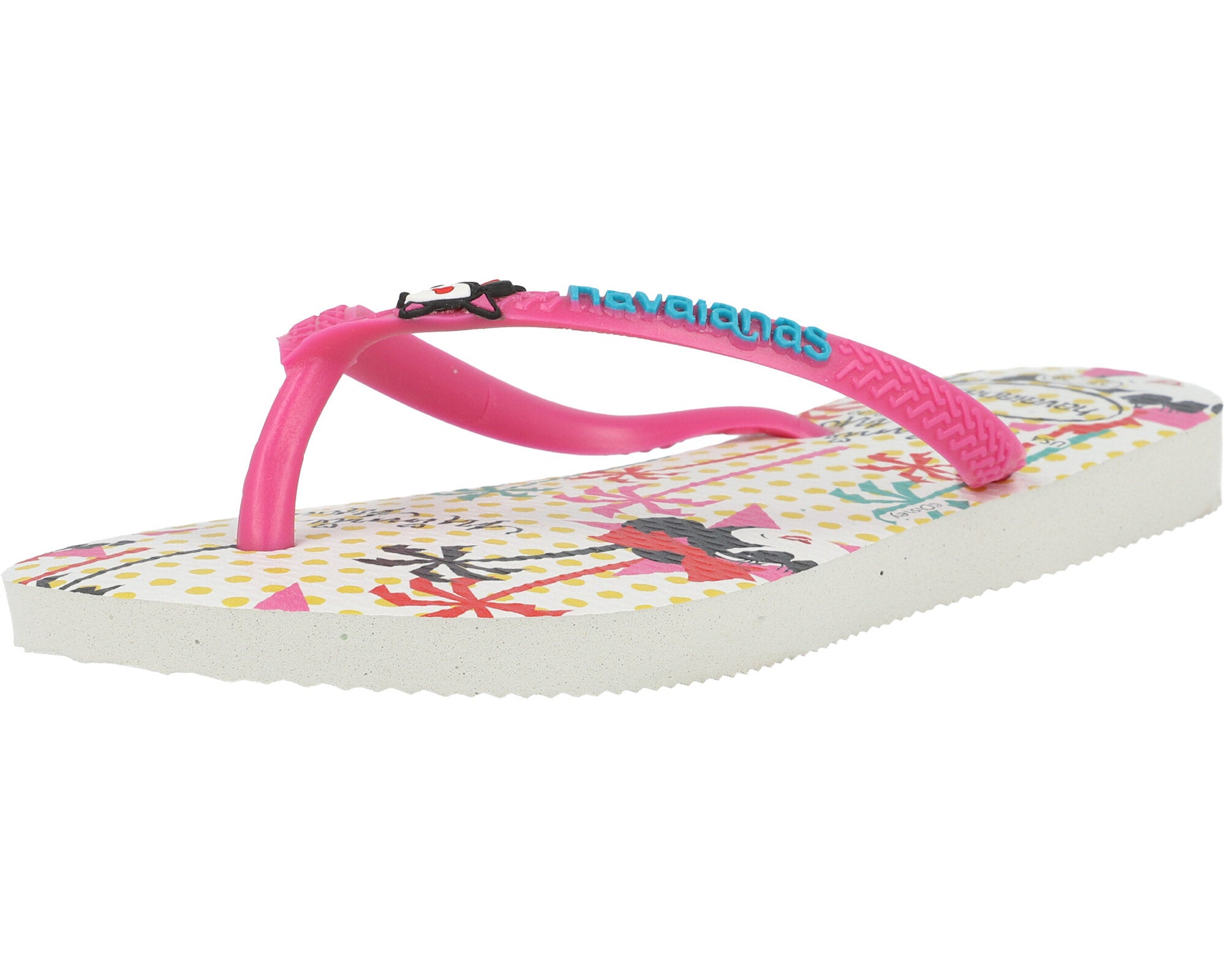 Havaianas Kids Disney Cool White Flip Flops