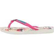 Havaianas Kids Disney Cool White Flip Flops