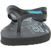 Havaianas Kids Max Heroes Black Flip Flops