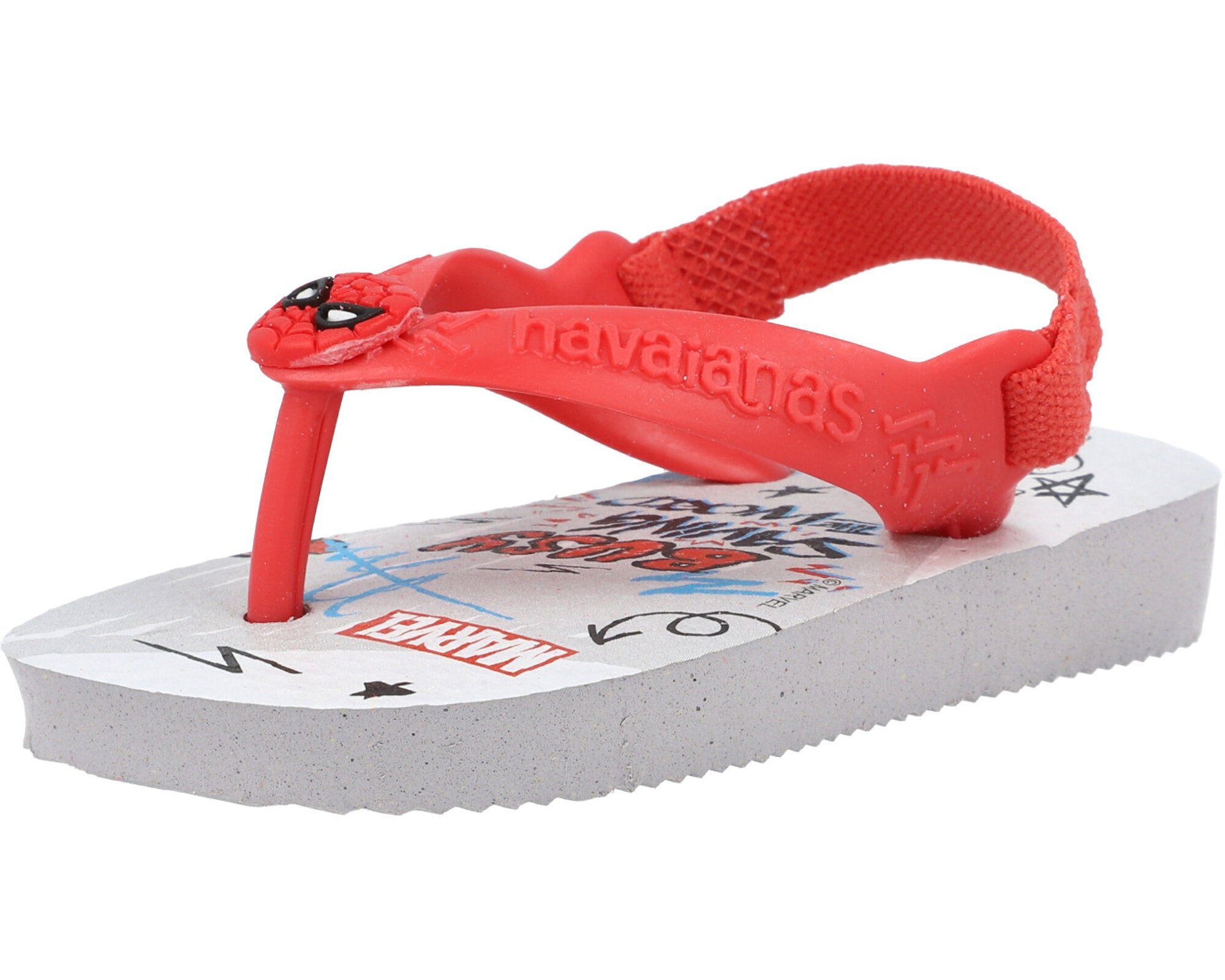 Havaianas Baby Marvel Spider-Man Ice Grey Sandals