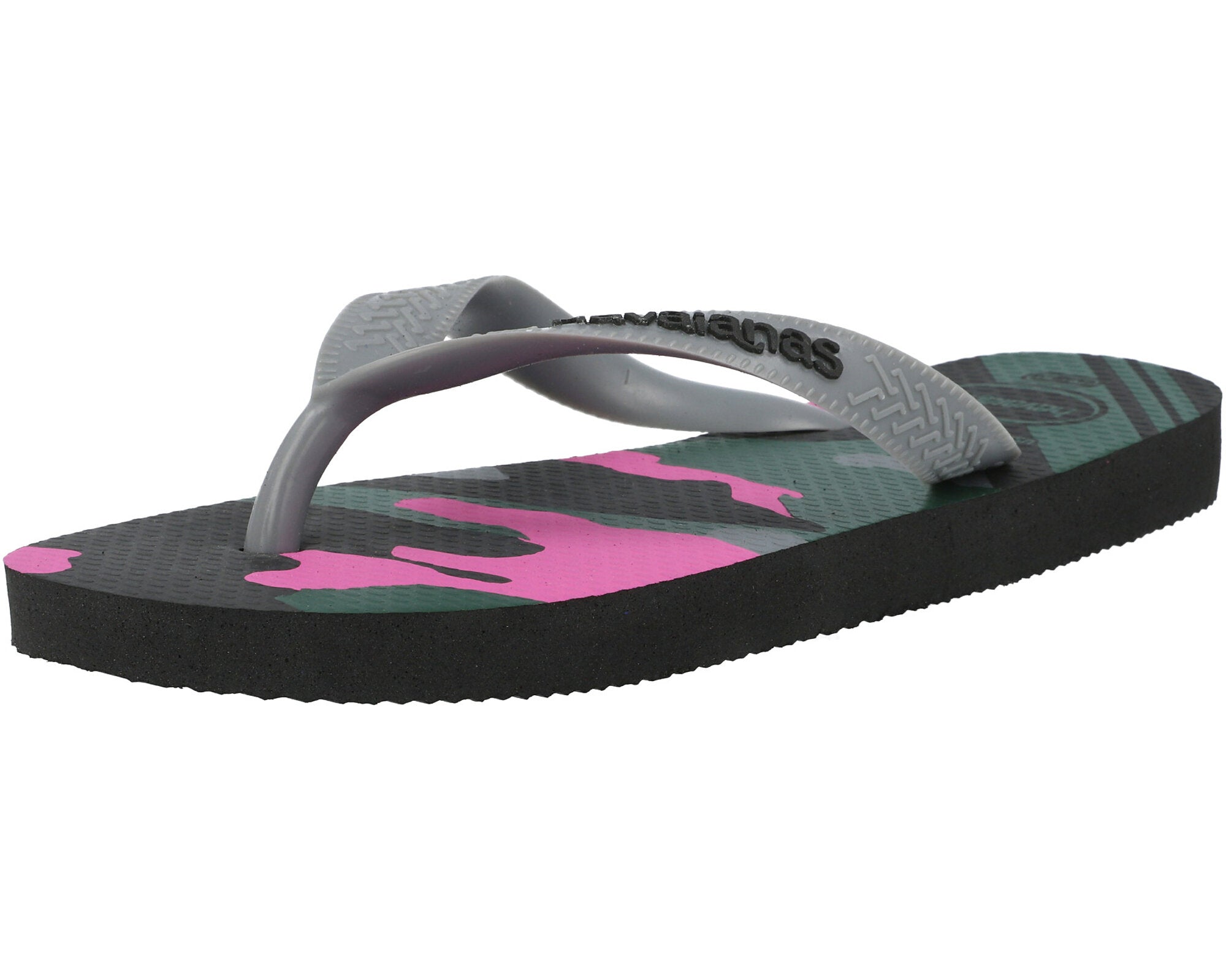 Havaianas Kids Top Camu Black Flip Flops