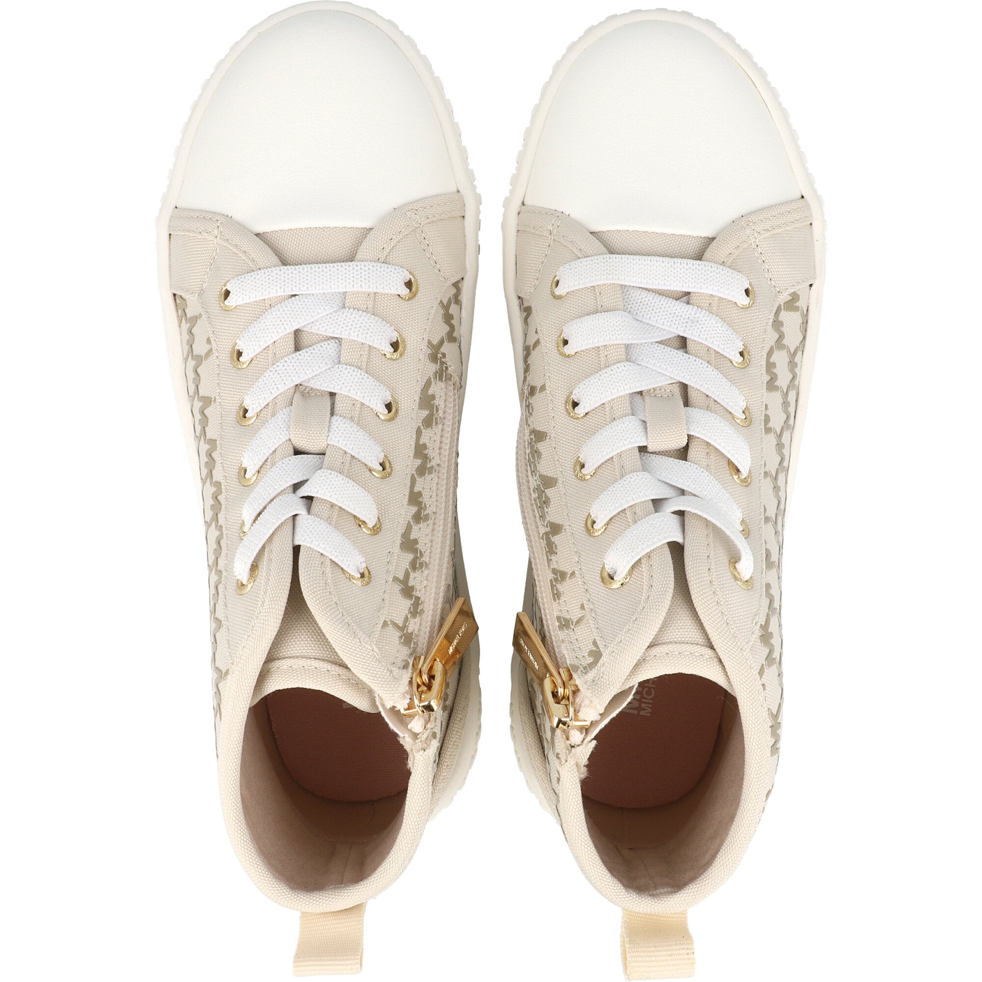 Michael Kors Skate Split 3 Vanilla Trainers