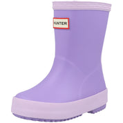 Hunter Kids First Classic Lavender Welly Boots