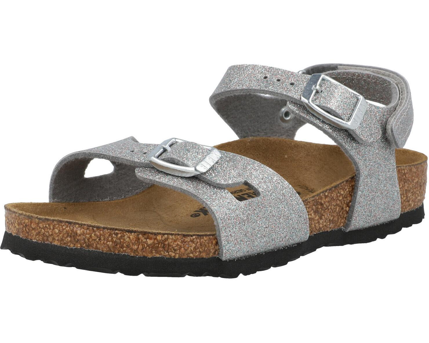 Birkenstock Rio Kids Sparkling Light Silver 1029477